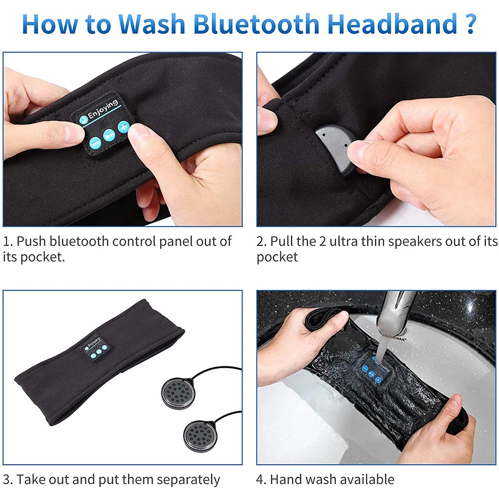 Bluetooth Sleep Mask (Headphones)