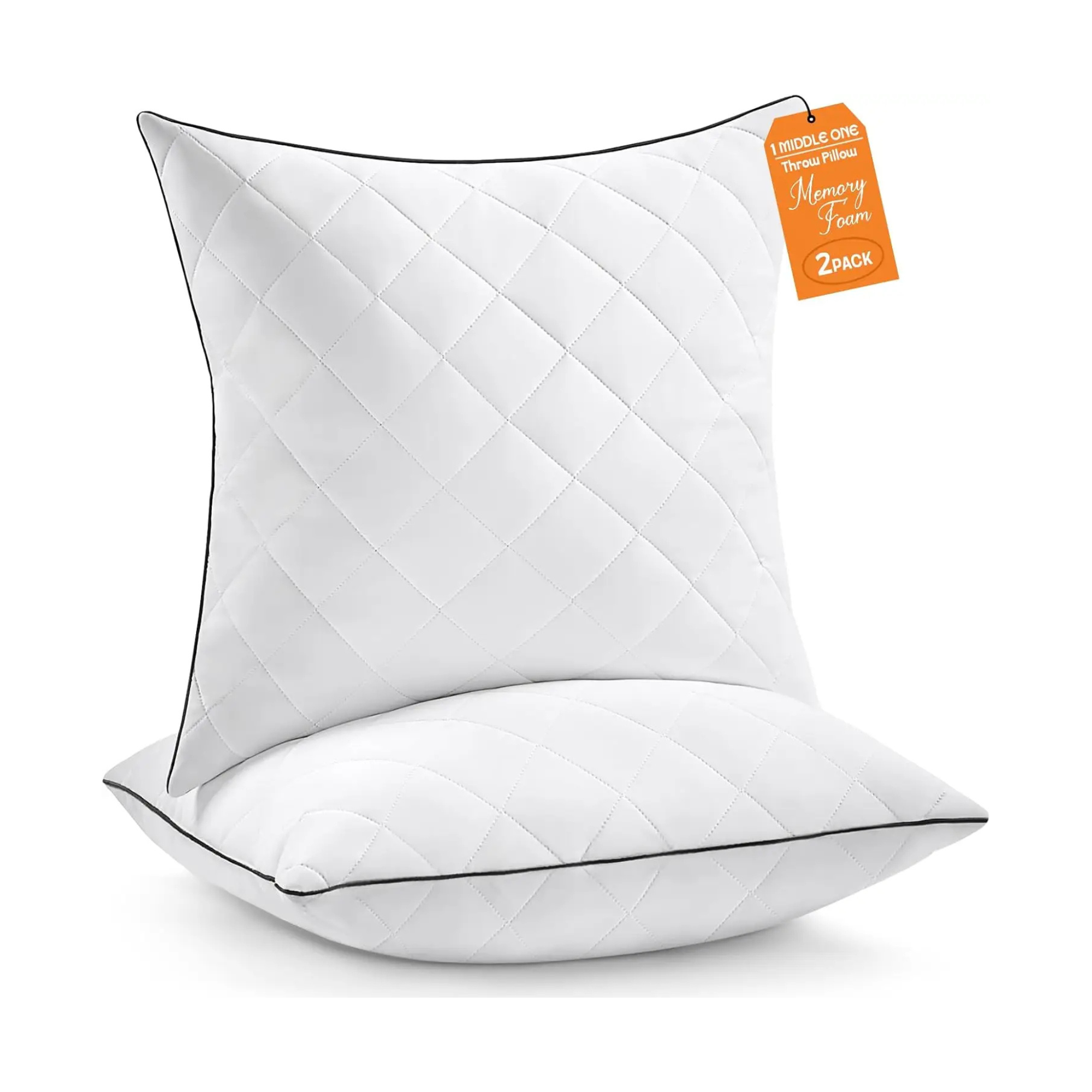 Decor Pillow Inserts 18x18 (2-Pack)