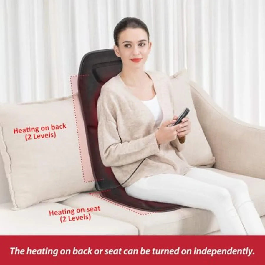 Vibration Seat Cushion Massager (10 Motors)