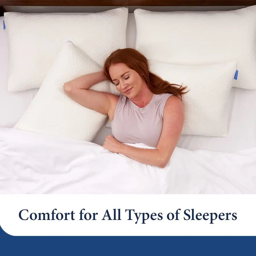 Bamboo Cooling Pillow (Adjustable Fill)