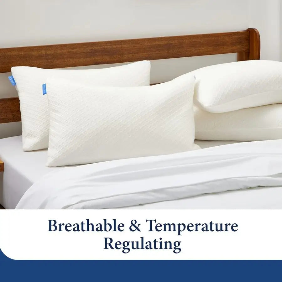 Bamboo Cooling Pillow (Adjustable Fill)