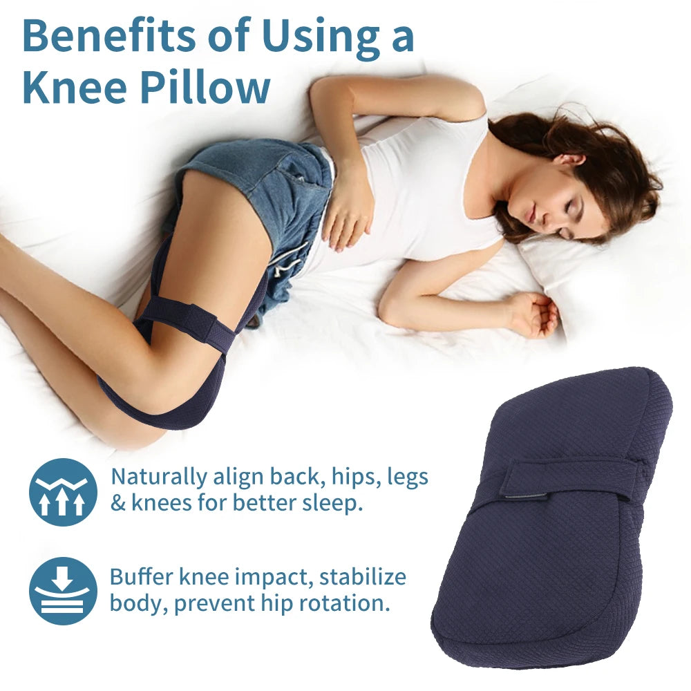 Ergonomic Knee Pillow (Side Sleepers)
