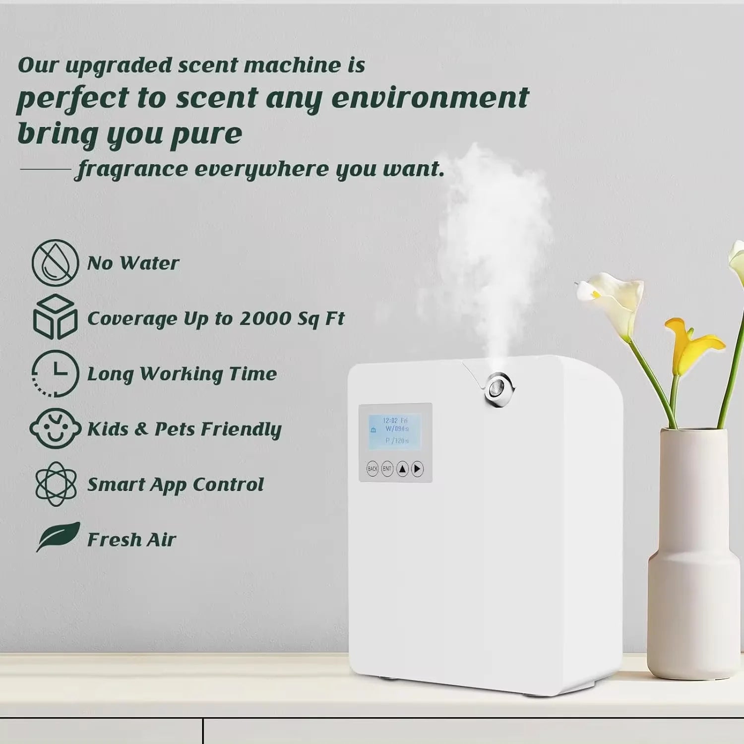 Smart Aroma Diffuser (Bluetooth)