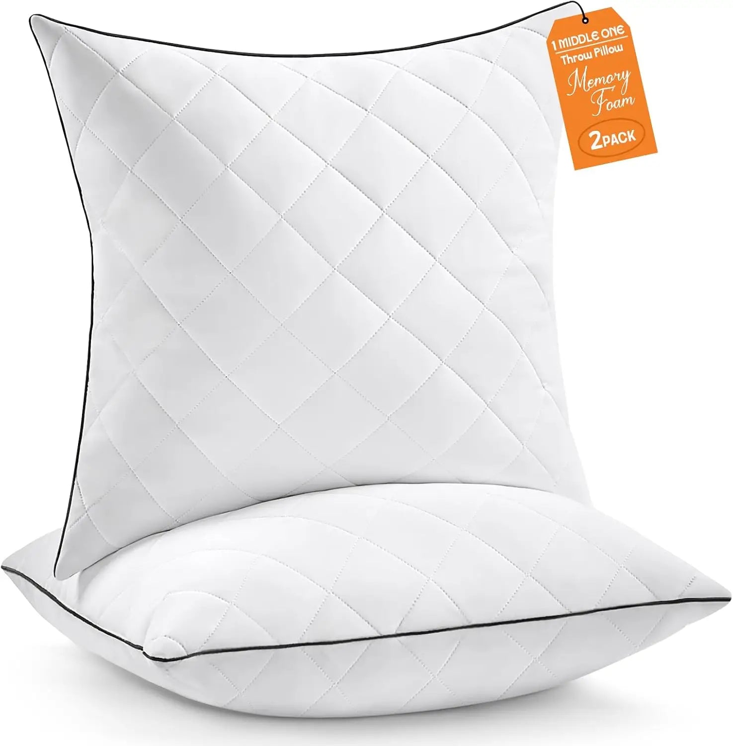 Decor Pillow Inserts 18x18 (2-Pack)