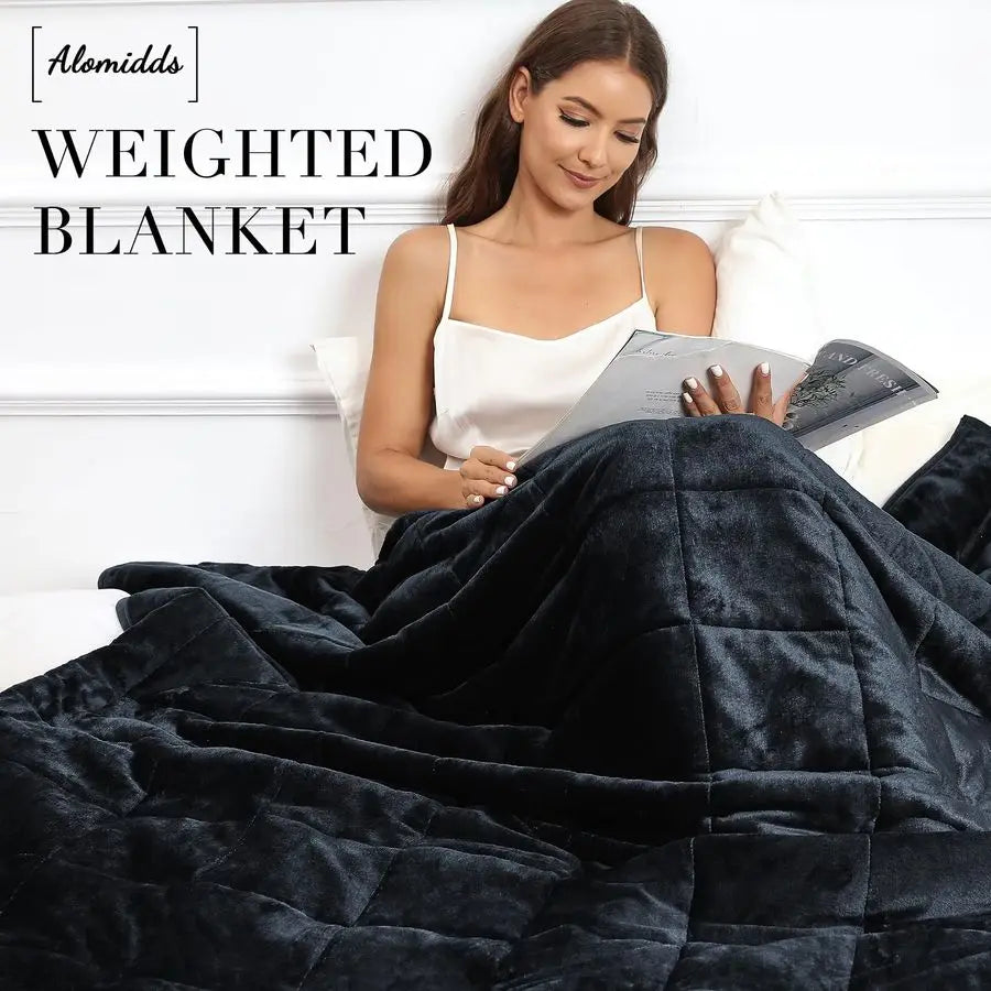 Queen Plush Weighted Blanket 20lb