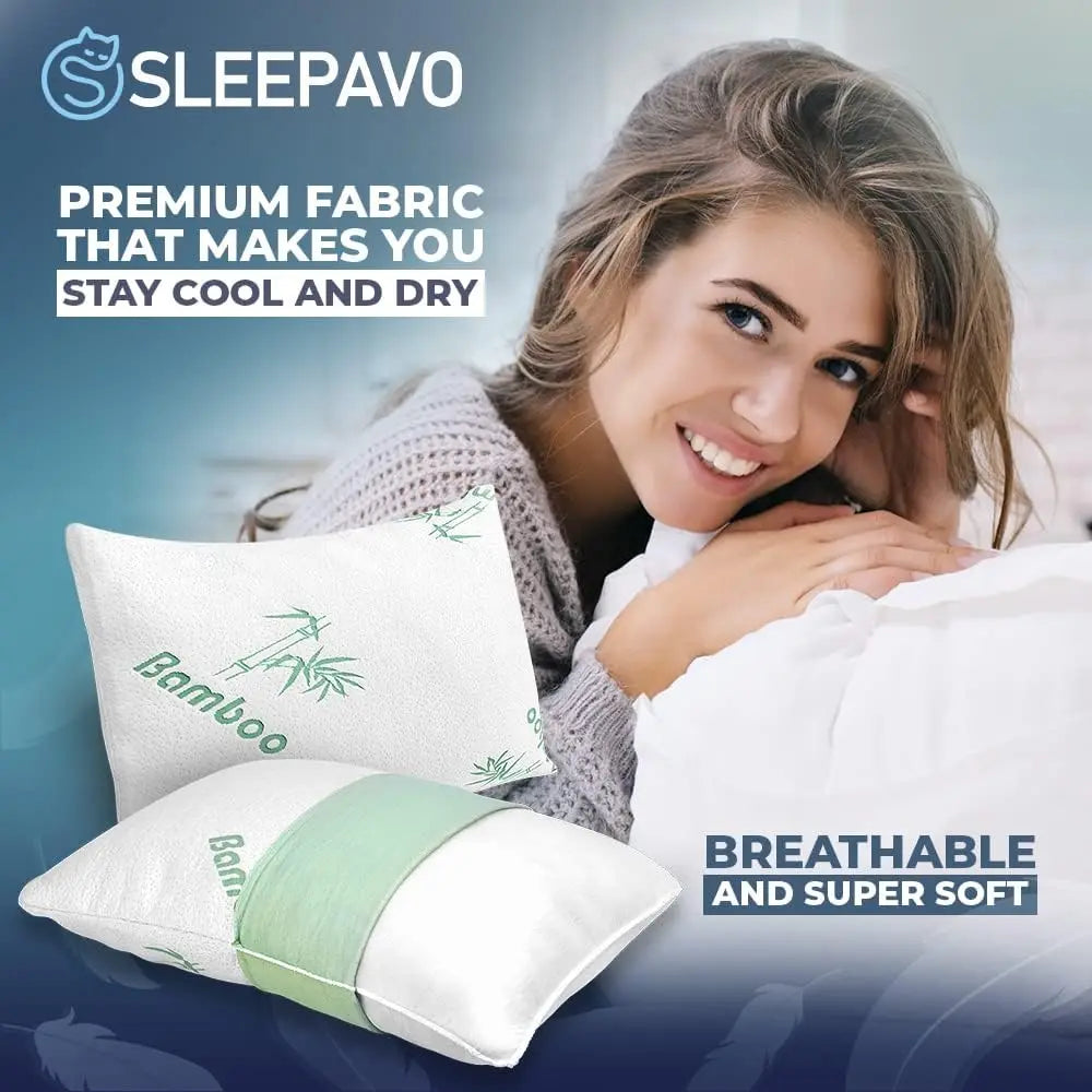 Queen Cooling Pillows (4-Pack)