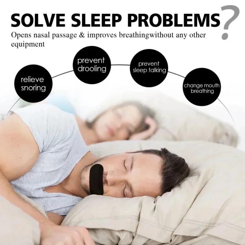 Sleep Mouth Tape Strips (30pcs)