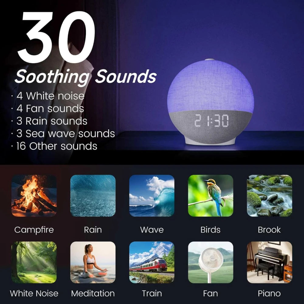 Sunrise Alarm Clock (White Noise)