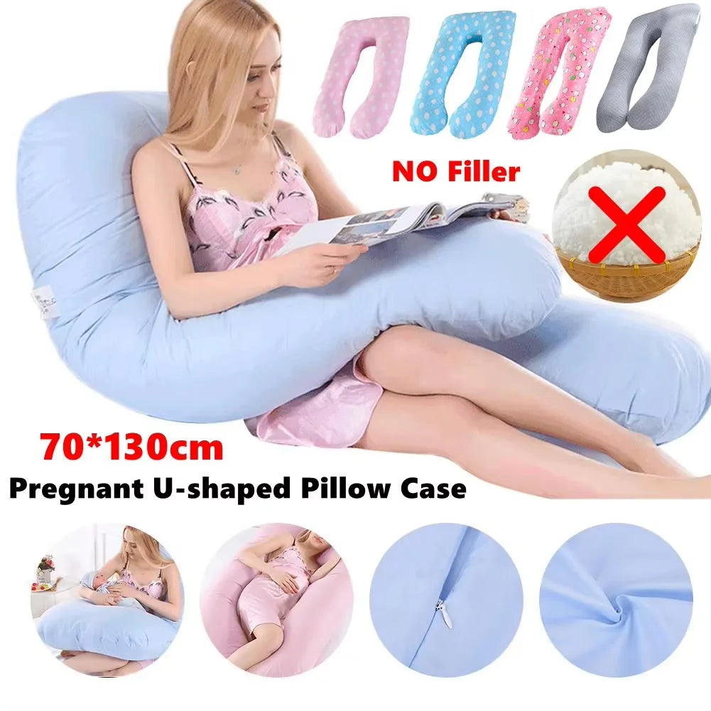 Maternity Pillow Cover (U-Shape)