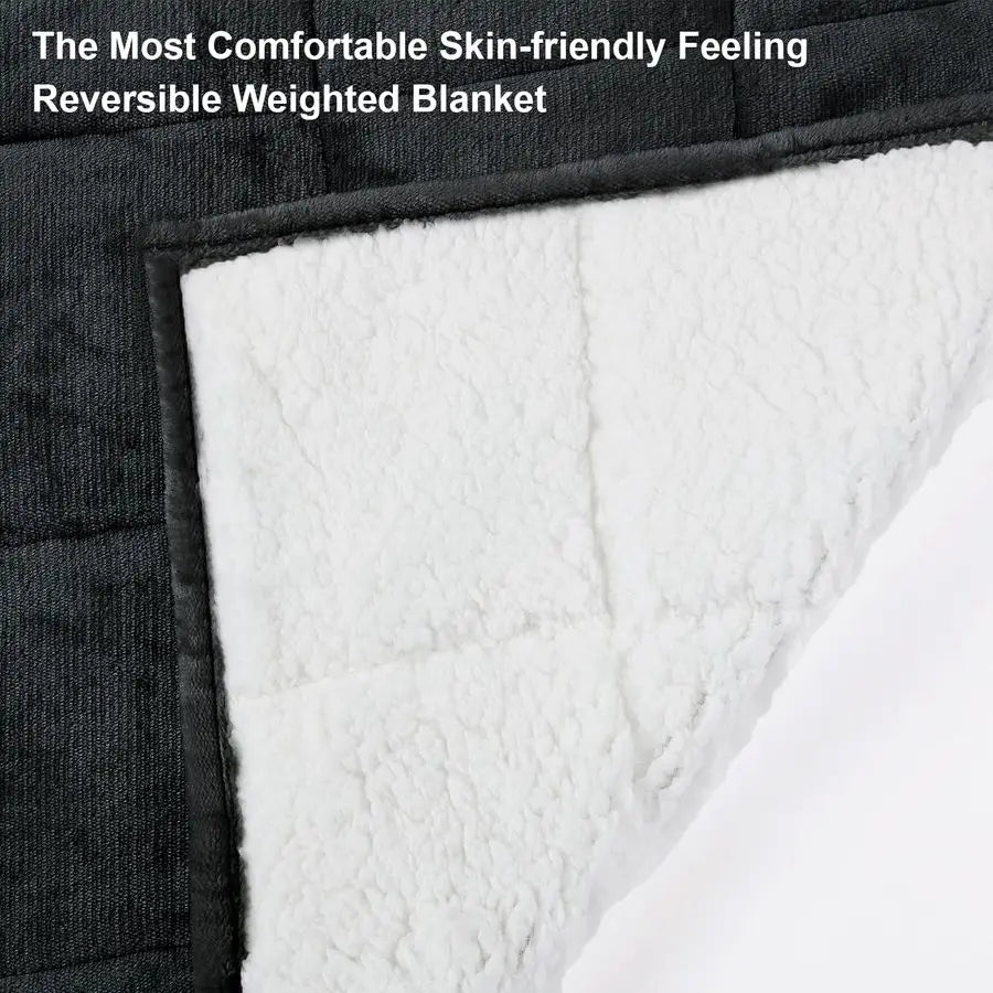 Queen Plush Weighted Blanket 20lb