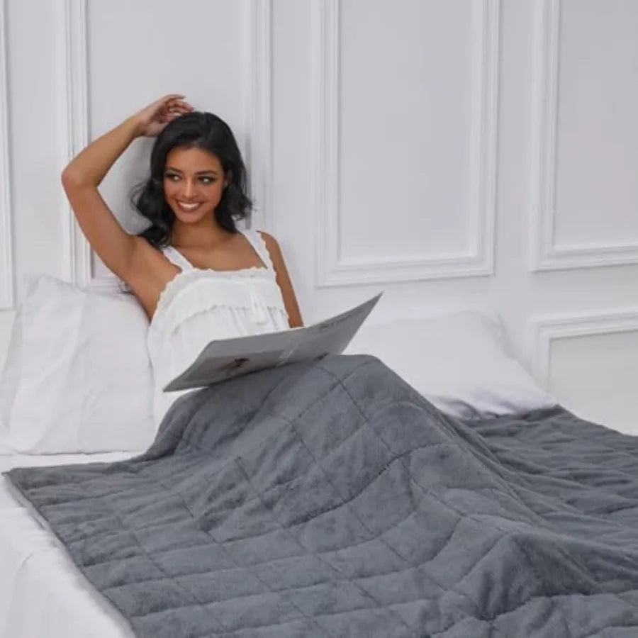 Sherpa Weighted Blanket 60x80 (Furry)