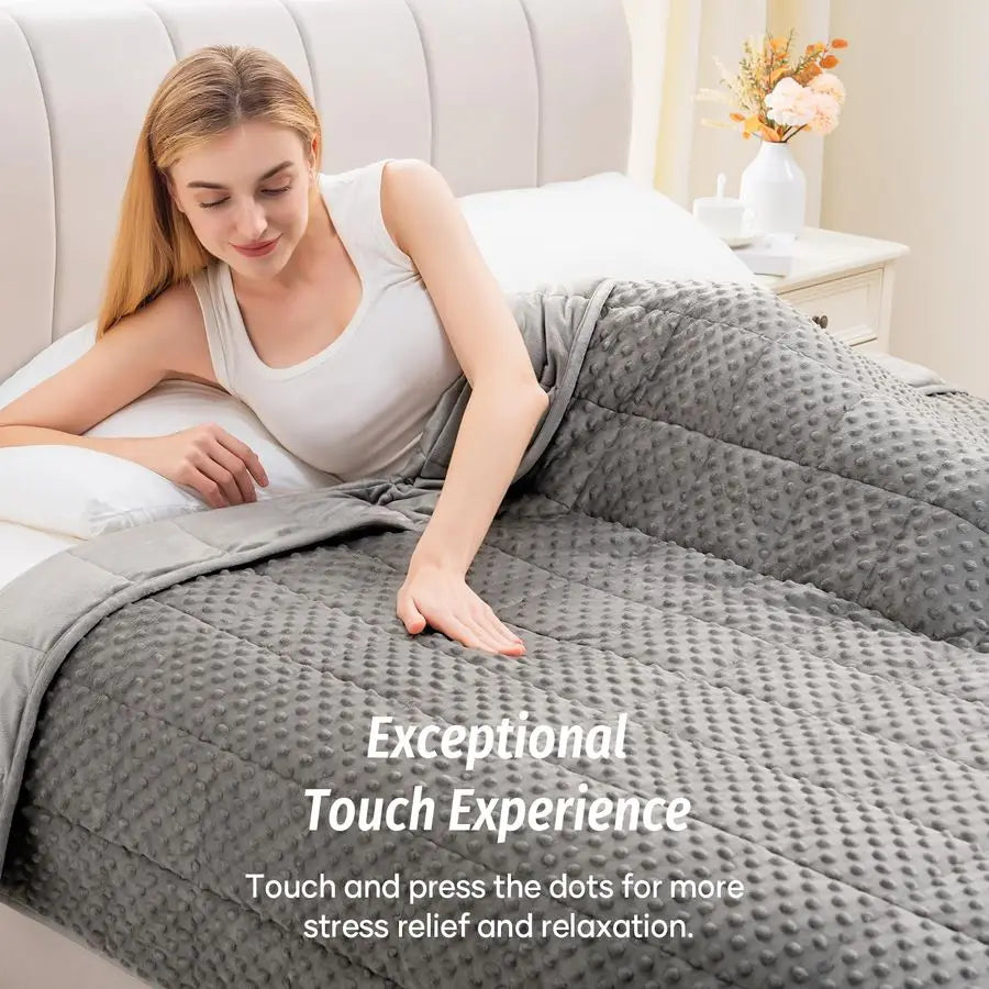 Queen Cooling Weighted Blanket 15lb
