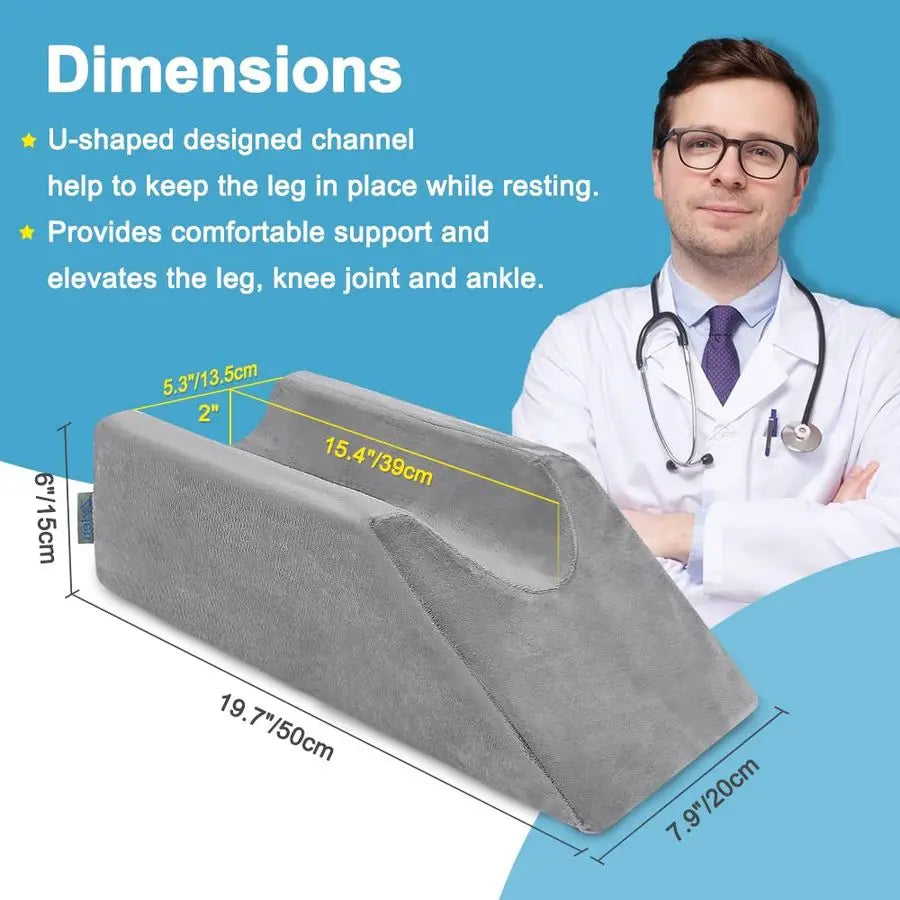 Wedge Knee Elevation Pillow