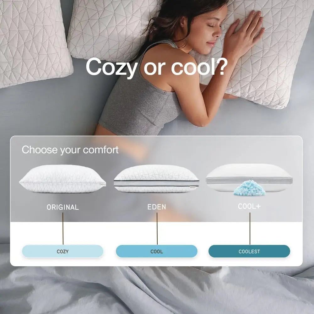Adjustable Queen Memory Foam Pillow