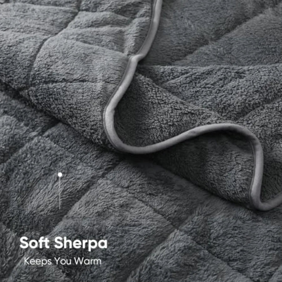 Sherpa Weighted Blanket 60x80 (Furry)