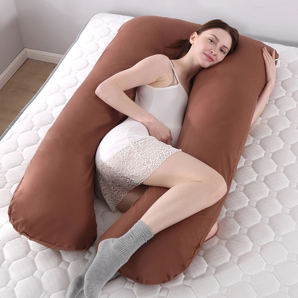 Maternity Pillow Cover (U-Shape)