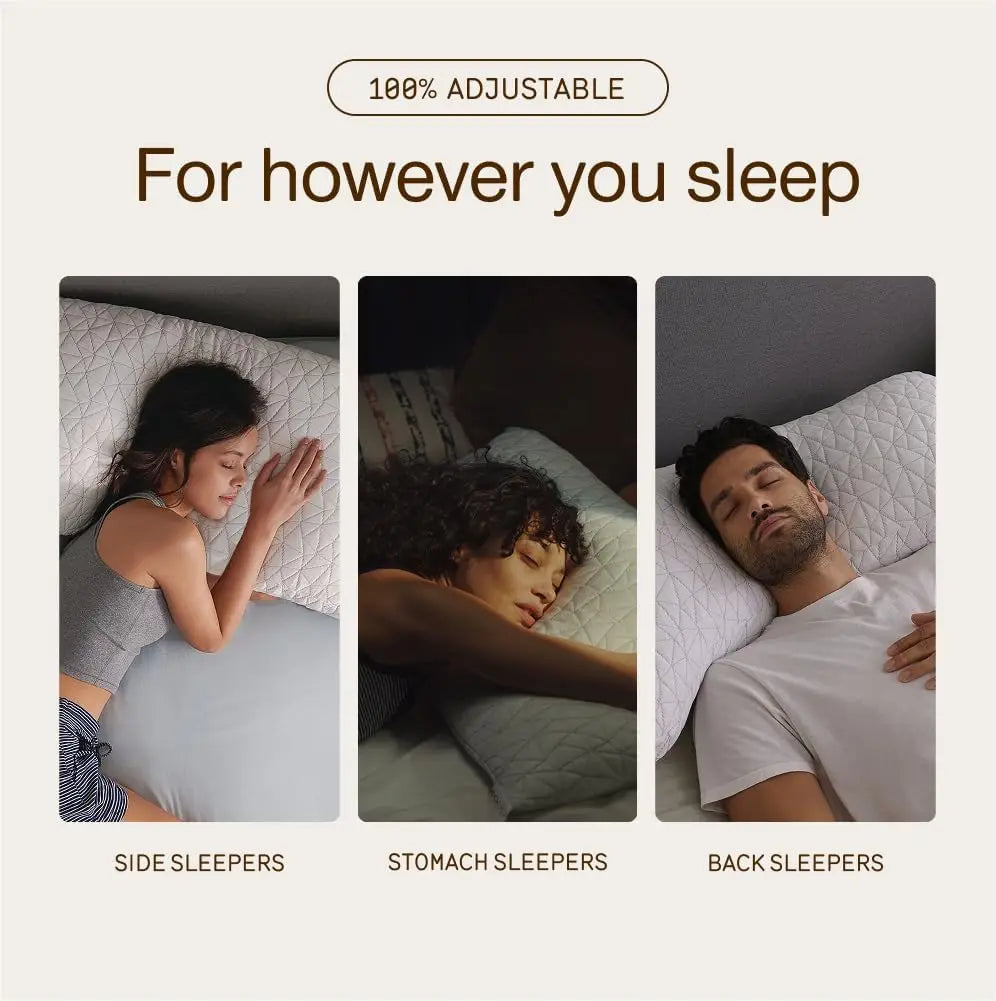 Adjustable Queen Memory Foam Pillow
