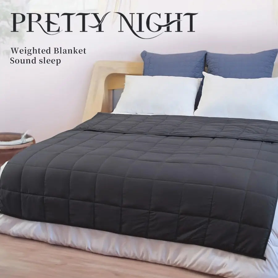 Dark Grey Weighted Blanket 12lb 60x80