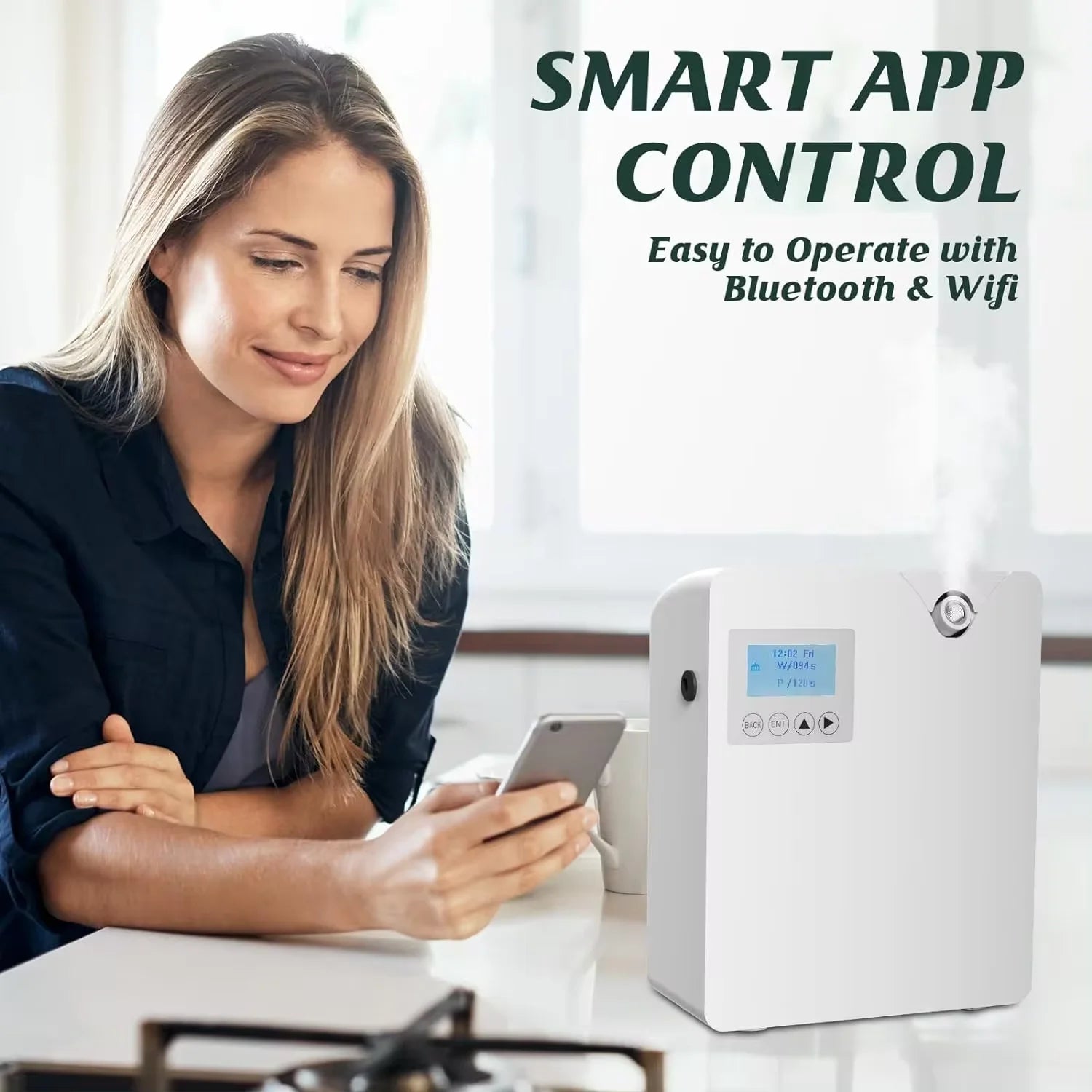 Smart Aroma Diffuser (Bluetooth)