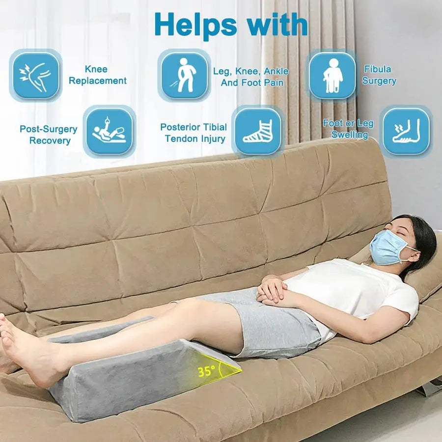 Wedge Knee Elevation Pillow