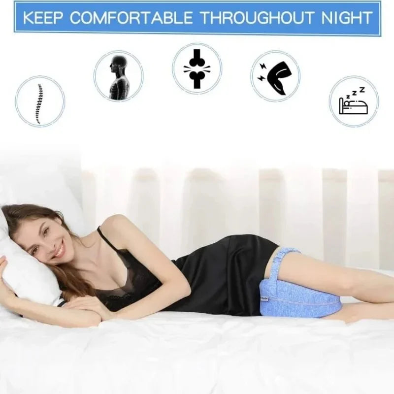 Heart-Shaped Leg Pillow (Memory Foam)