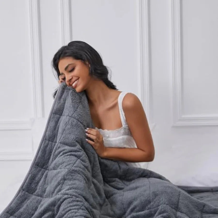 Sherpa Weighted Blanket 60x80 (Furry)