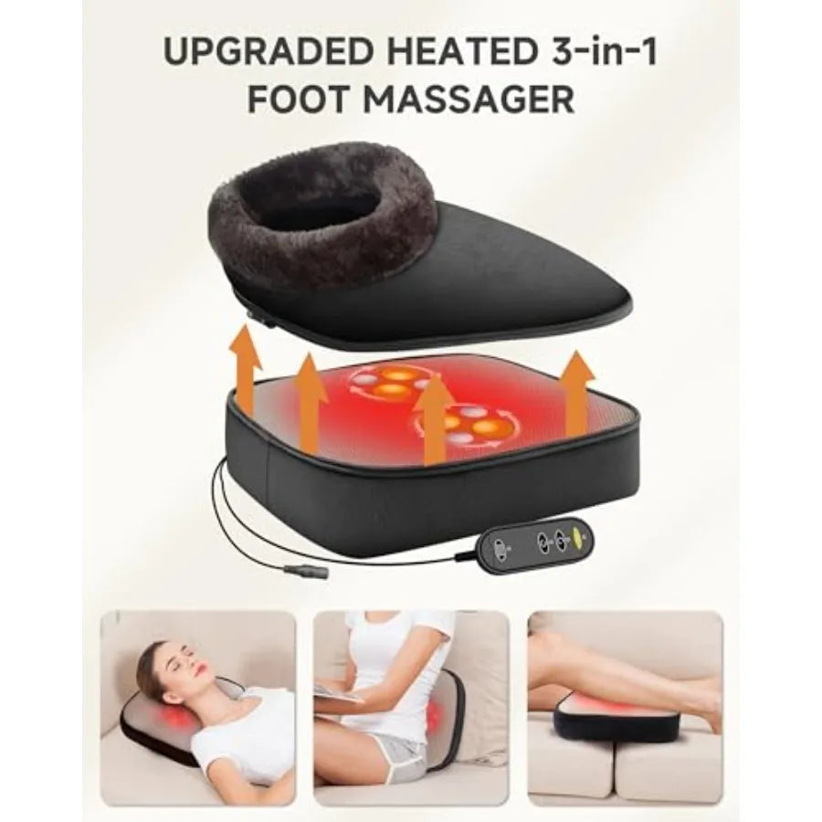 Shiatsu Foot Massager with Heat