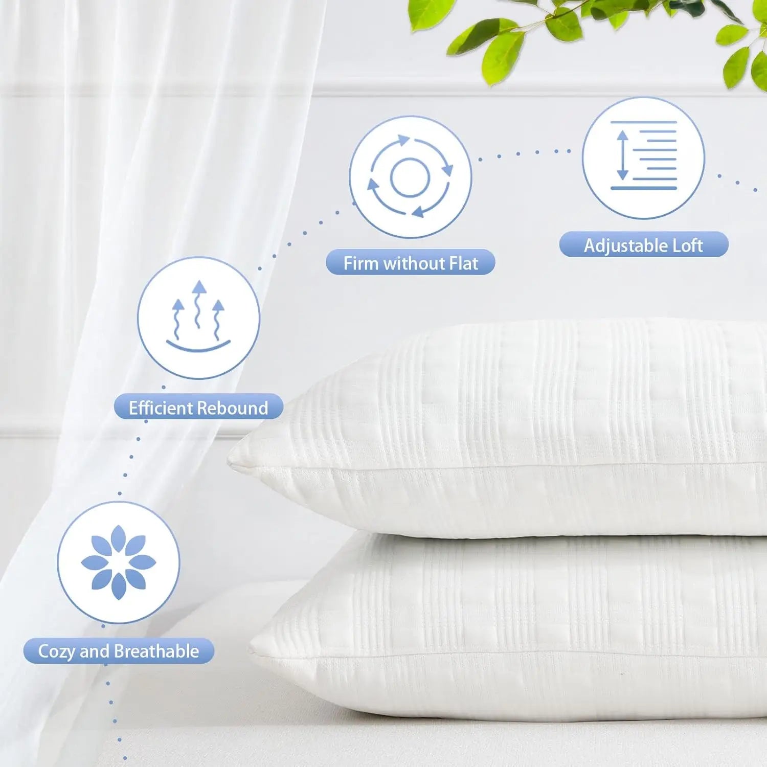 King Cooling Pillows (2-Pack)