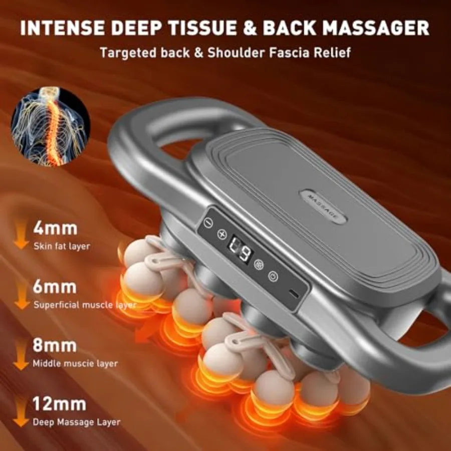 28-Head Deep Tissue Massage Gun